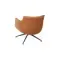 Лаунж кресло Sofia, экокожа терракот