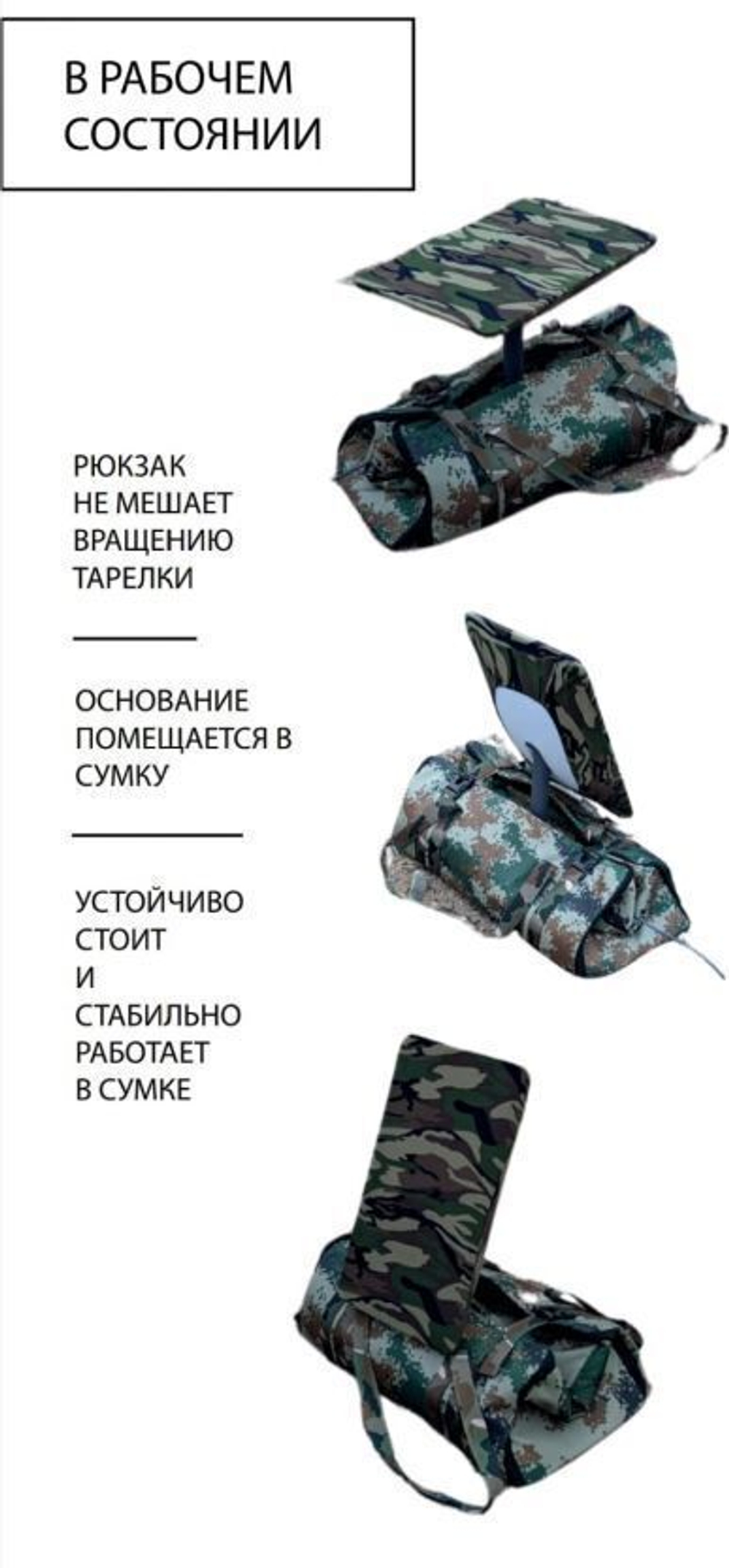 Рюкзак трансформер для STARLINK