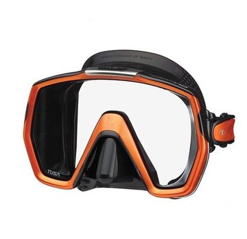 Маска TUSA Freedom HD черный/оранжевый