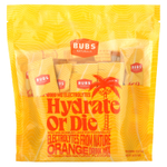 BUBS Naturals, Hydrate or Die, смесь для приготовления электролитов, апельсин, 18 палочек по 13,5 г (0,4 унции)