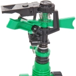 Разбрызгиватель «Грин» на колышке, импульсный, круговой, 30см, б/с ДоброСад