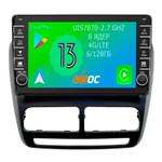 Магнитола для FIAT Doblo 2009-2015 - Airoc AB-1503 (кнопки и крутилки), Android 13, TS20, 6/128Гб, SIM-слот, CarPlay