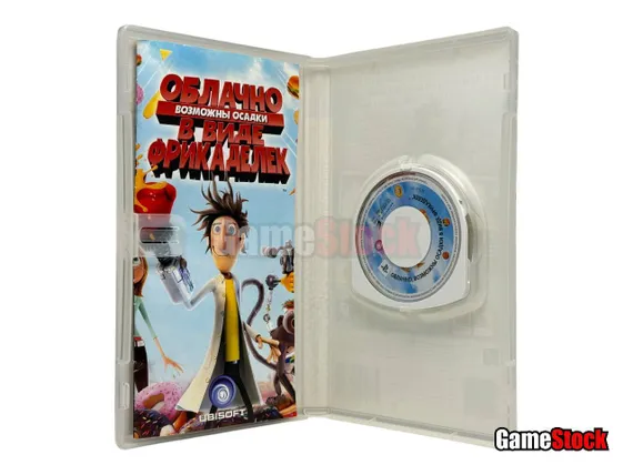 PSP Essential Облачно, возможны осадки в виде фрикаделек (Б/У, Полностью на русском языке, ULES-01361)