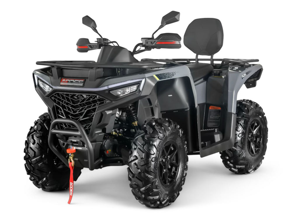Квадроцикл AODES PATHCROSS 525L 2025, двухместный (Серый)