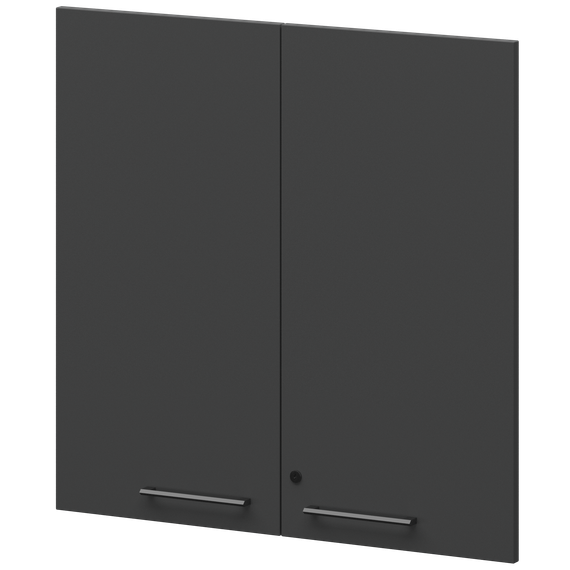 Фасады верхние KZF-28V Графит 784x18x780 Кортез