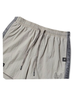 Шорты нейлоновые с сетчатыми полосками