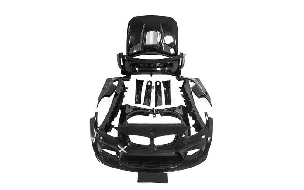 Широкий карбоновый обвес для BMW 2 серии F22 2014-2019 БМВ