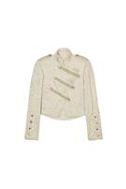 ZARA КОРОТКАЯ ЖАККАРДОВАЯ КУРТКА ZW COLLECTION LIMITED EDITION, БЕЖЕВЫЙ