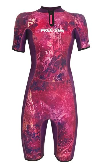Гидрокостюм женский Free-Sub Dreams Lady Shorty Purple 2 мм