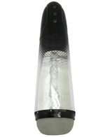 Перезаряжаемый вакуумный мастурбатор Eroticon PUMP X4M (Цвет: прозрачный с черным)