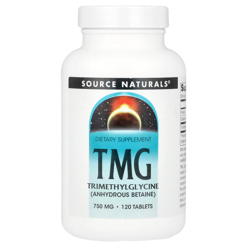 Source Naturals, TMG, 120 таблеток