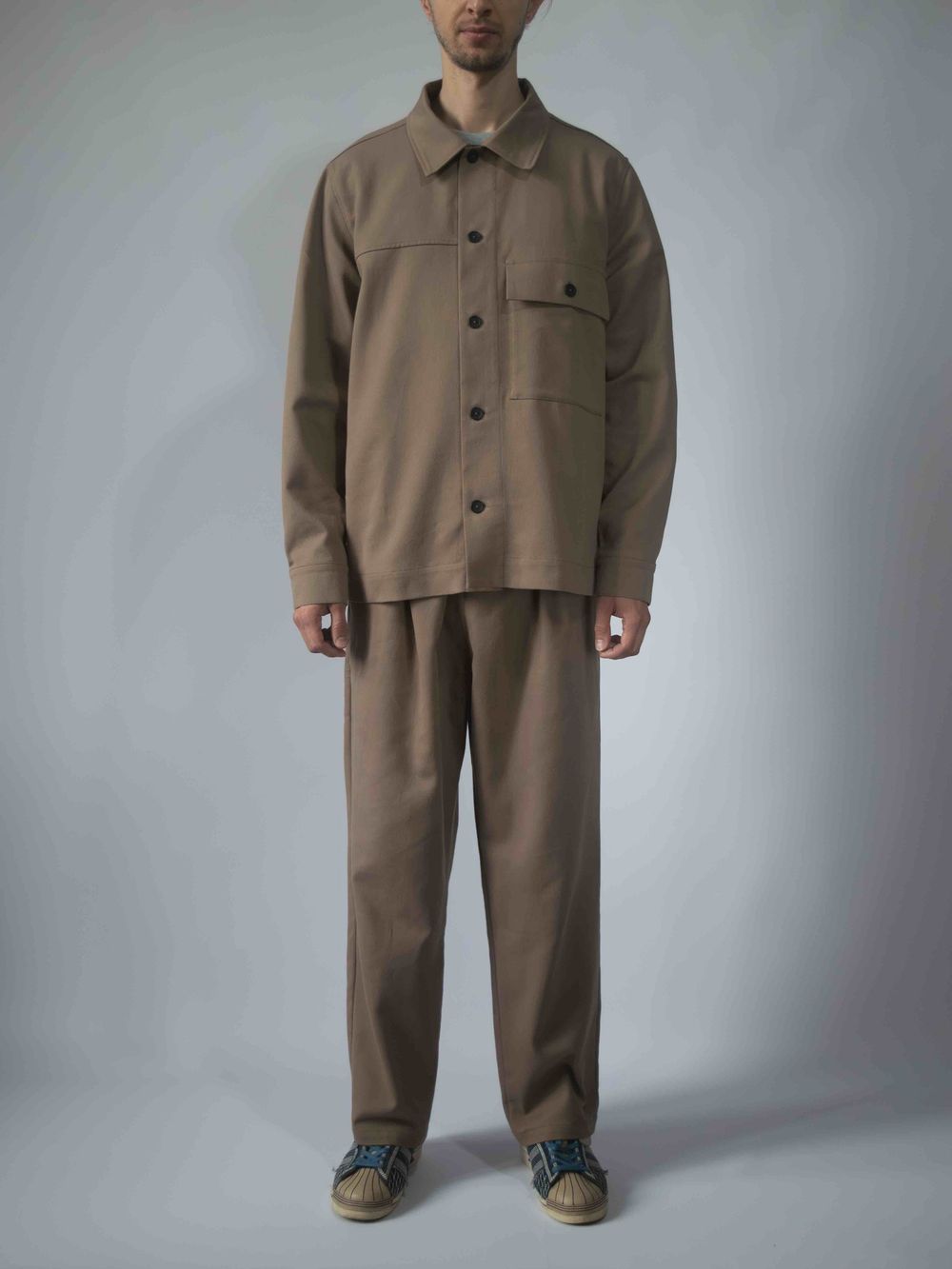 Брюки Sashina Oversize Coffee