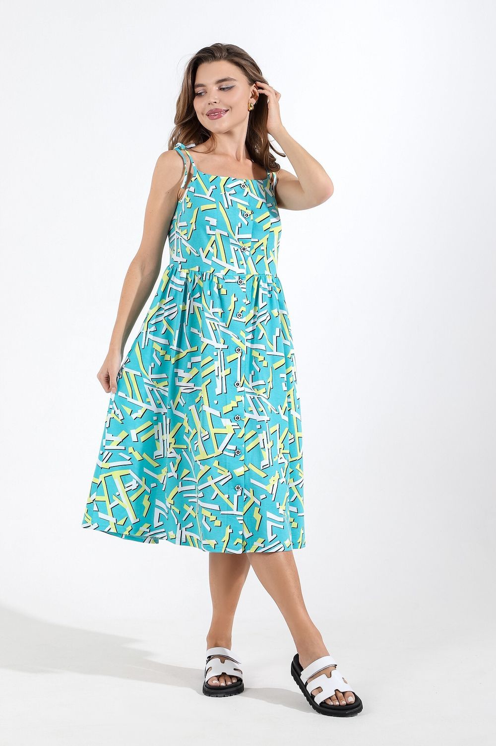 Сарафан Восторг-1 Виотекс БИРЮЗОВЫЙ