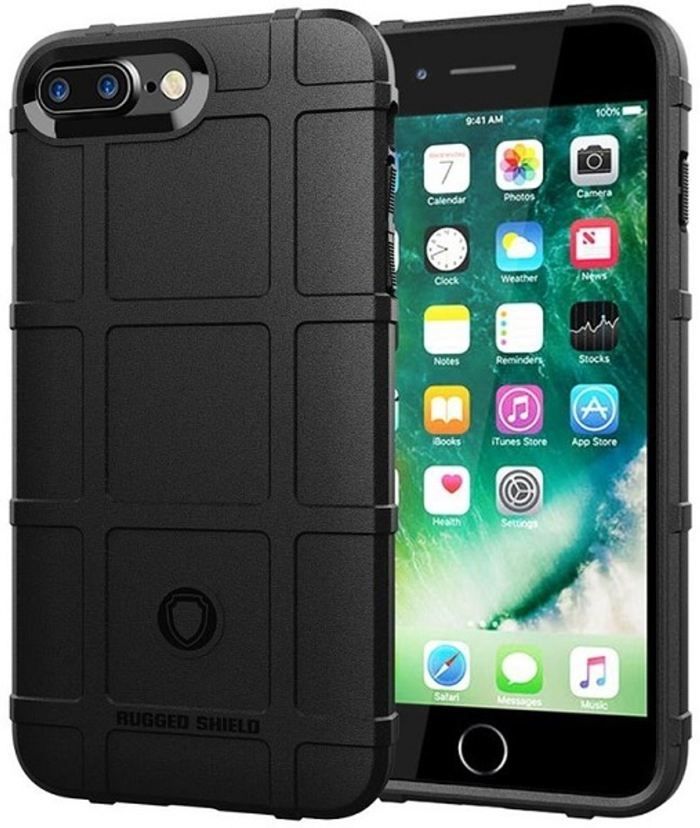 Чехол для iPhone 7 Plus (8 Plus) цвет Black (черный), серия Armor от Caseport