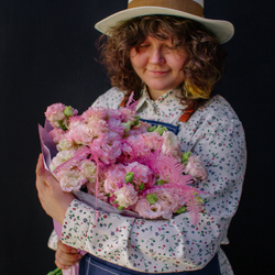 18. Нежный и романтичный букет из эустомы