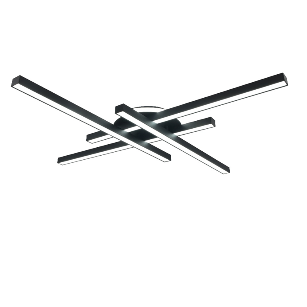 Потолочная светодиодная люстра Mirastyle XL-60034/4+1L BK