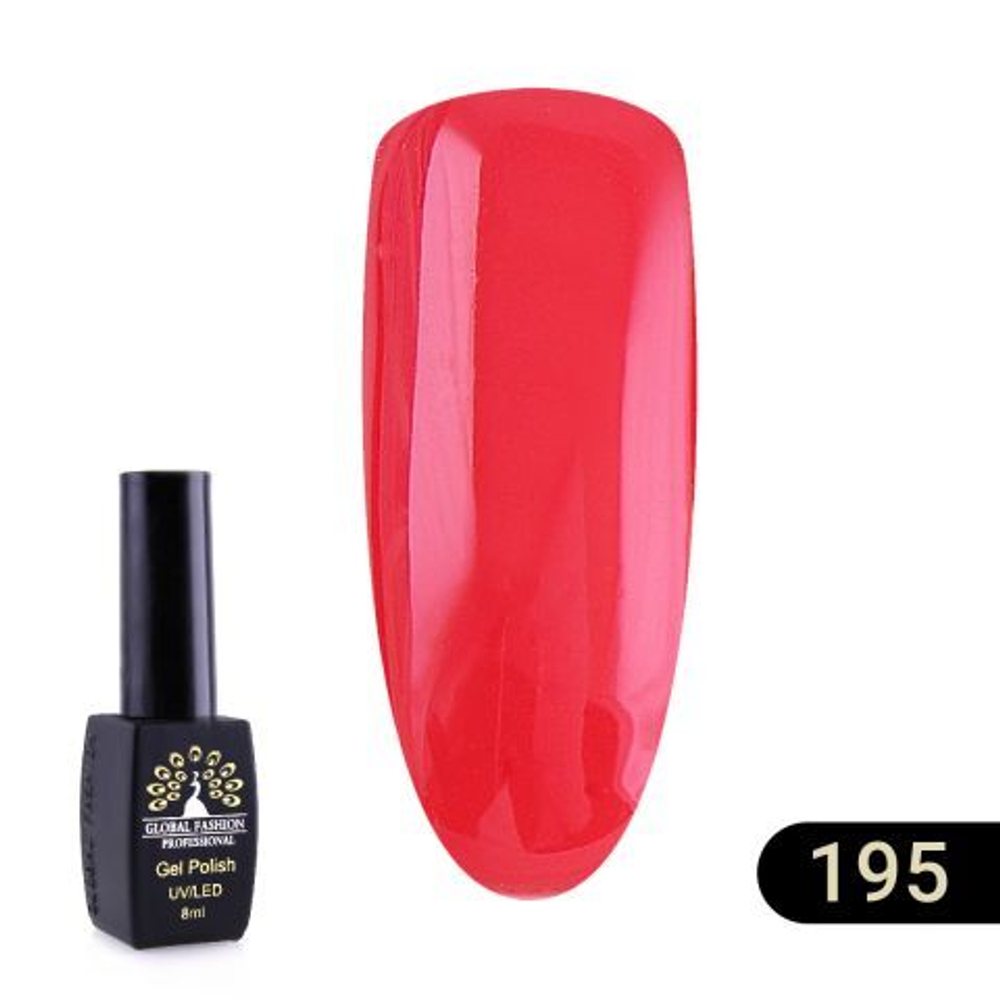 Гель лак BLACK ELITE 195, Global Fashion 8 мл
