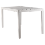 Стол пластиковый Элластик-Пласт Прованс прямоугольный (белый)