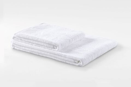 Полотенце махровое хлопковое белое German Grass Баланс Белый