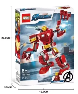 Конструктор Марвел "Железный человек", 153 детали