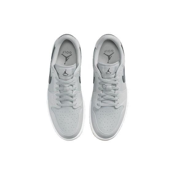 Jordan Air Jordan 1 Подвесные баскетбольные кроссовки с низким верхом Серо-голубой расцветки