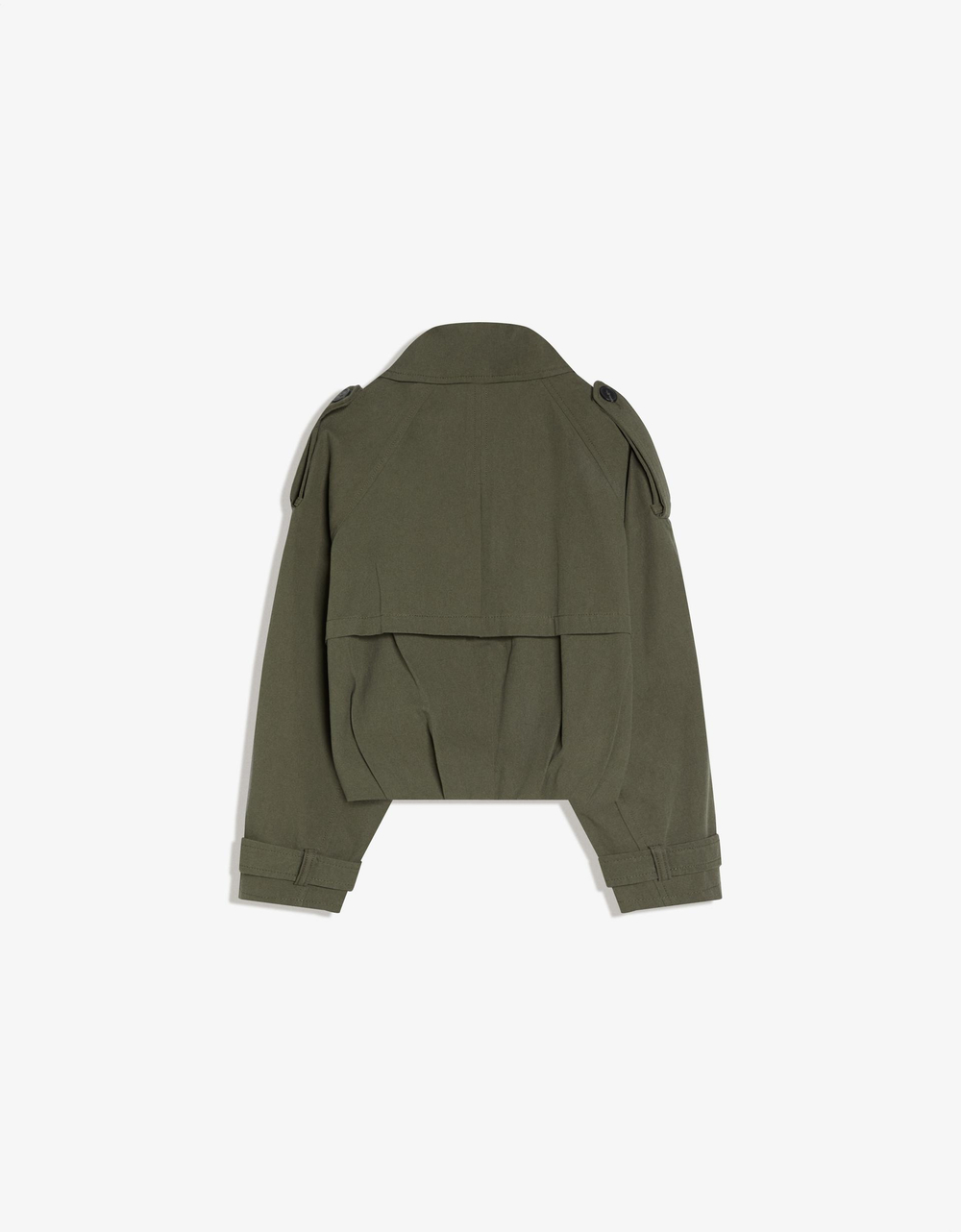 ТРЕНЧКОТ С ОБРЕЗАННЫМ НИЖНИМ КРАЕМ - BERSHKA