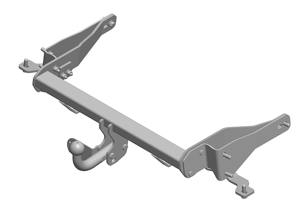 Фаркоп для Chevrolet Captiva 2013-2018 Тип шара: A. Нагрузки: 2000/100 кг, CV 13