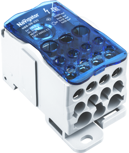Блок распределительный Navigator 61 081 NBB-DB-250 (1 шт/упак)
