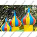 Батут для дачи "Сладкое королевство" 4*3*2,6 м