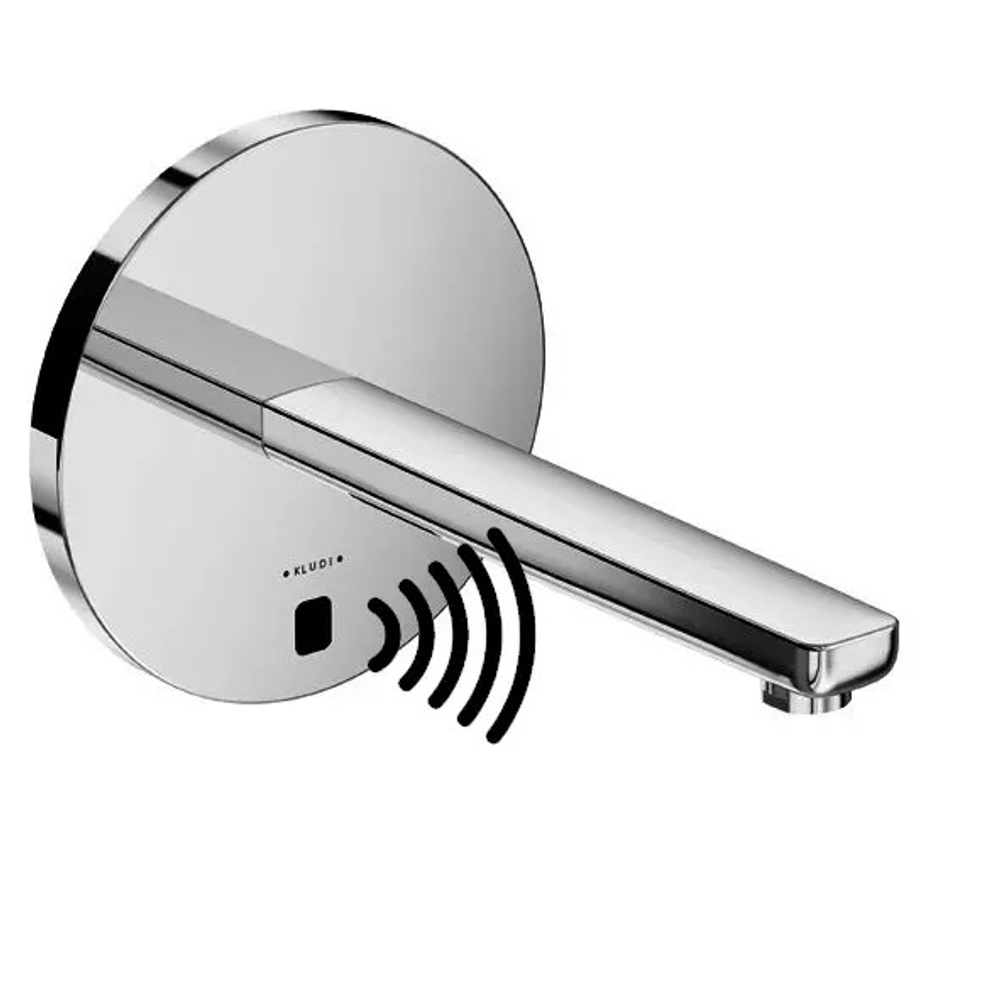 Смеситель скрытого монтажа для раковины  Kludi Zenta E сенсорный (3840305)