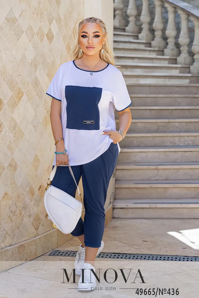 Костюм 436-синий Minova