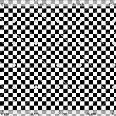 Шахматная клетка черно-белая by Fairy Palette 698 DPI