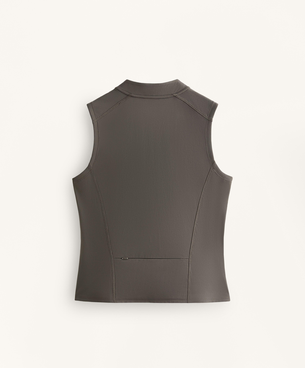 Oysho Футболка Base layer из трикотажа с рельефным узором, оливково-зеленый