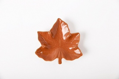 Блюдо "Кленовый лист" 15,2*15,2*2,5см