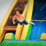 Надувная водная горка «Большой трамплин» 15*8*9 м