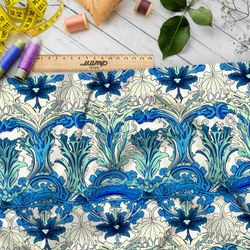 Ткань премиум дюспо орнаментальные взлеты