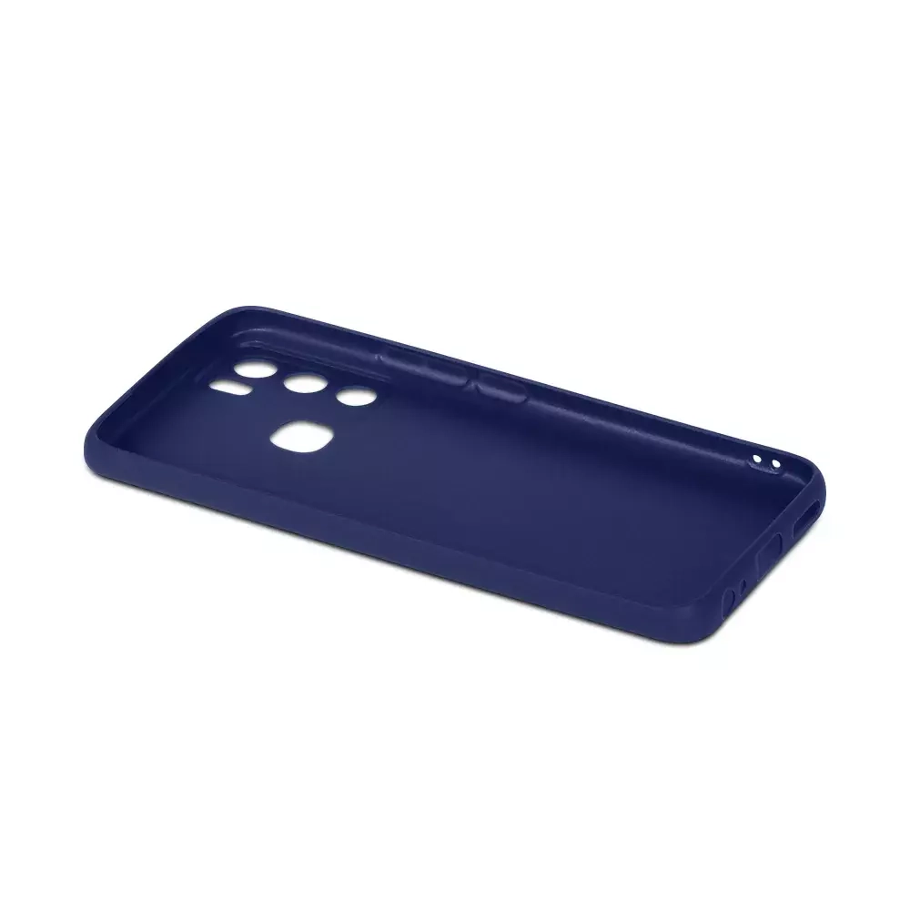 Силиконовый чехол  для Infinix Hot 12 i  blue DF