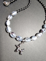 Колье ручной работы из Агата "Шарик"