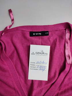 Кардиган Ostin цвета фуксии 42 размер