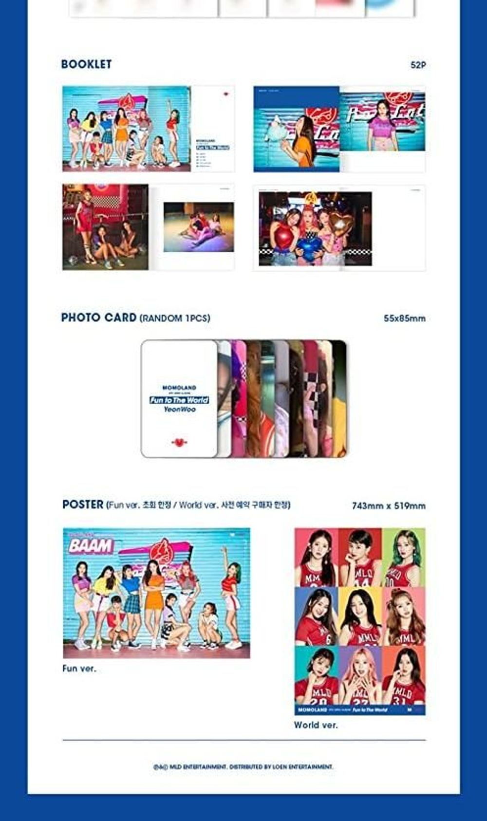 Альбом Momoland - Fun to The World 4th Mini Album