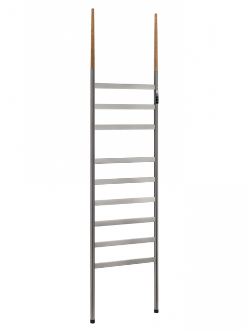 Полотенцесушитель электрический напольный WONZON & WOGHAND BREMEN, Темный графит (WW-A207-GM)