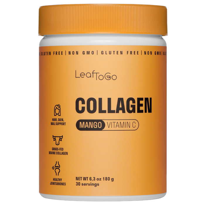 Коллаген &quot;Манго&quot;, Collagen mango, Leaf To Go, 180 г