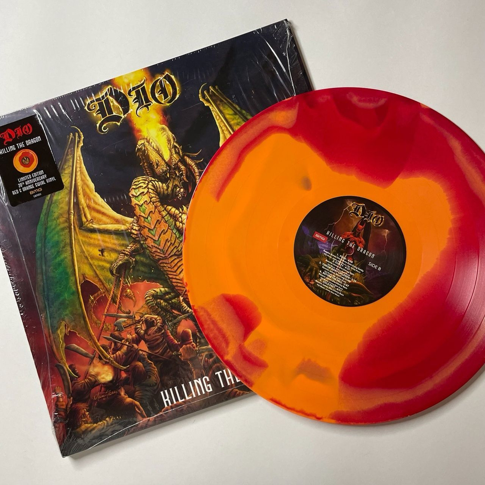 Винтажная виниловая пластинка LP Dio Killing The Dragon (Canada 2022)
