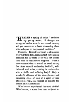 Springs of Action | Mrs. C. H. B. Richards