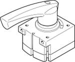 Распределитель с ручным управлением Festo VHER-H-B43E-B-G14