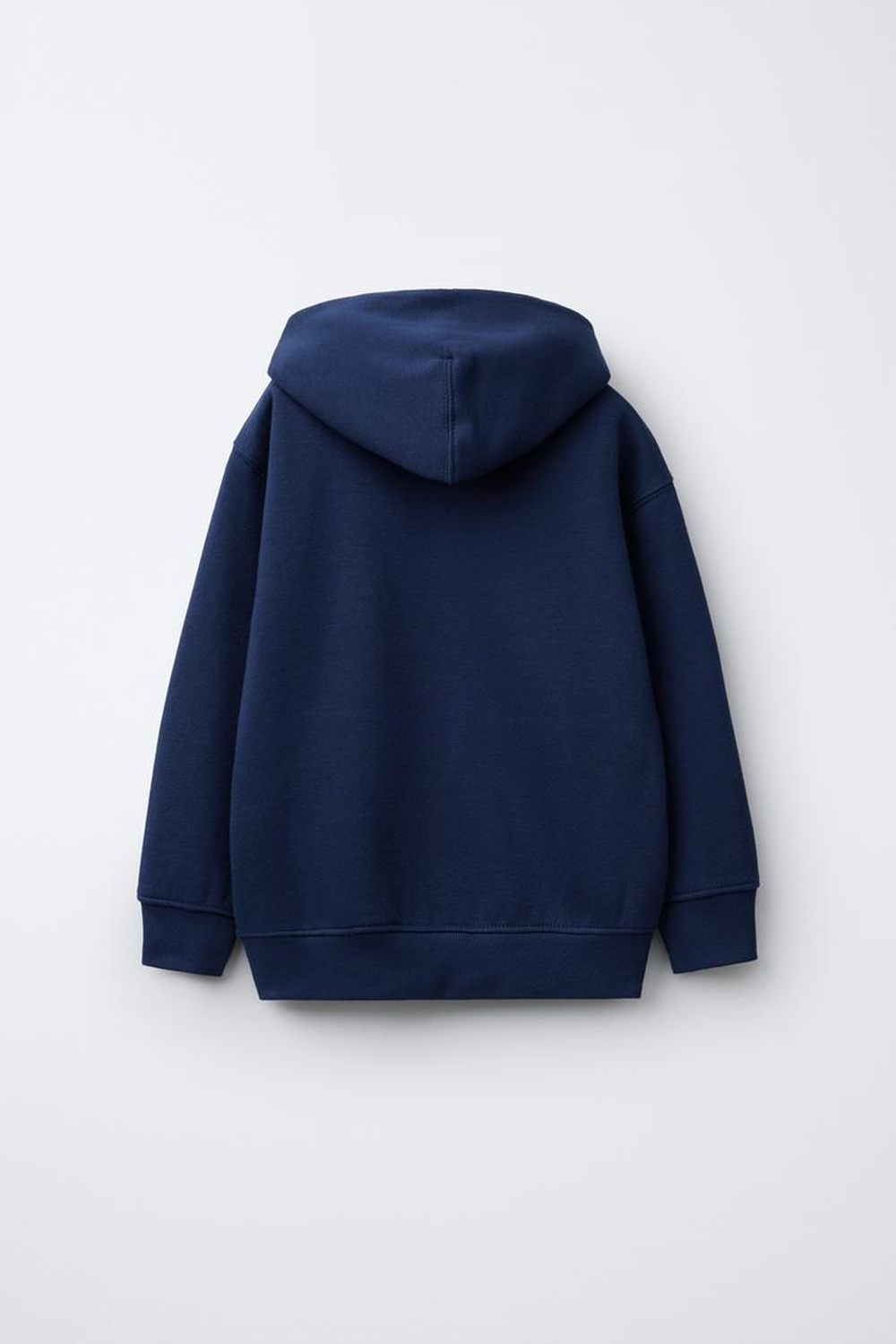 ZARA ХУДИ С НАДПИСЬЮ, СИНИЙ