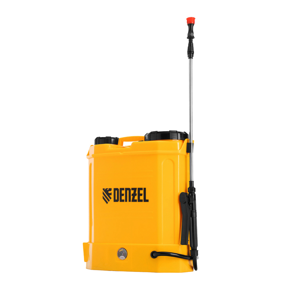 Опрыскиватель ранцевый аккумуляторный D-12LA, 12 л, 12 В, 8 Ач Denzel