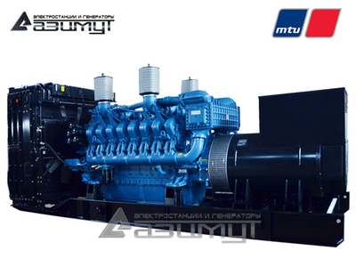 Дизельный генератор Азимут АД-1800С-Т400-2РМ27 MTU c автозапуском