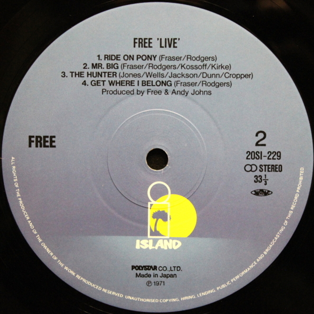 Free / Free Live! (LP)