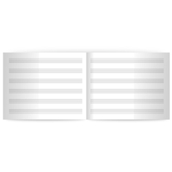 Тетрадь для нот А5, 24 л., обложка мелованный картон, горизонтальная, на скобе, BRAUBERG, "Музыка", 404639